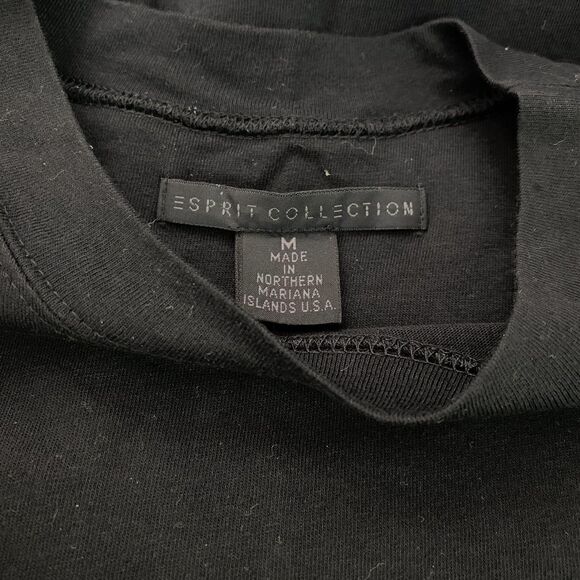 Esprit Collection Shirt Mens Medium Long Sleeve Pullover Crewneck Basic Top - Picture 4 of 7